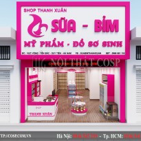 Thiết kế shop mẹ và bé Thanh Xuân - 40m2 - Hà Nam